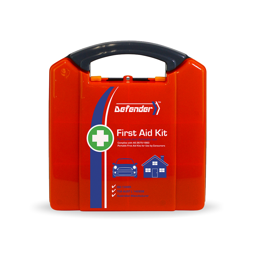 AFAK3P Defender 3 Series Heavy Duty Home & Car First Aid Kit Neat Case