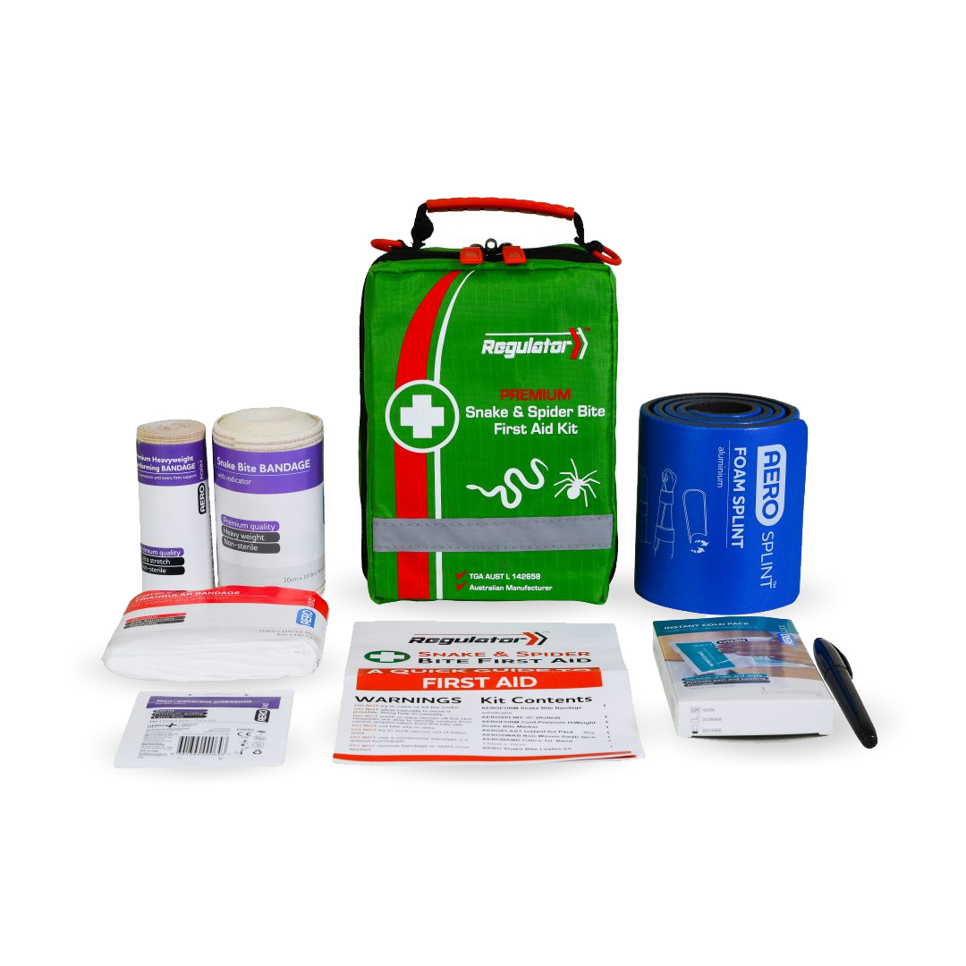 AFAKLSB Regulator Snake & Spider Bite First Aid Kit Versatile Softpack Contents