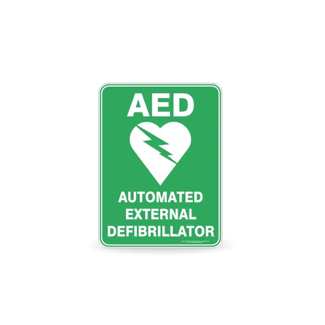 CA07 AED Wall Sign