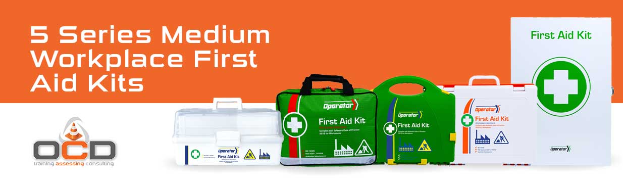 5 Series Operator Medium Workplace First Aid Kits