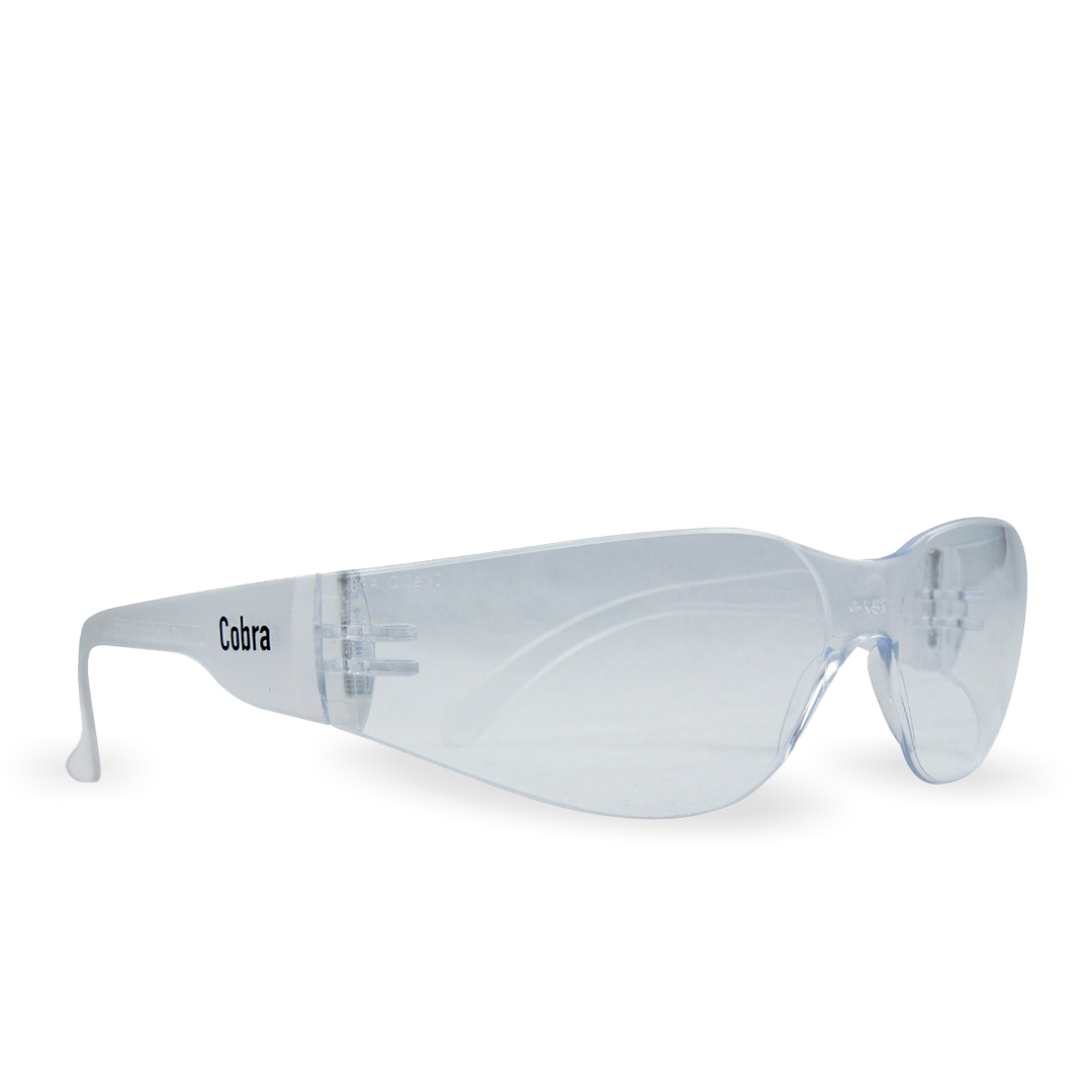 Cobra Lens Safety Glasses Clear