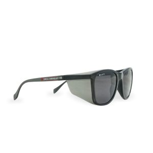 255STGSD Jack Armour Viva Safety Glasses - Grey Frame Smoke Lens